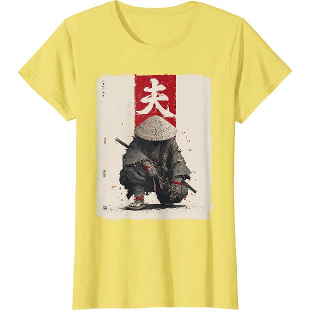 Samurai, Warrior, for Men | Japanese Ninja, Anime, Katana T-Shirt