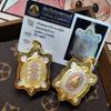 Thai Brand 2538 LP Liew Genuine Turtle Pendant with Card
