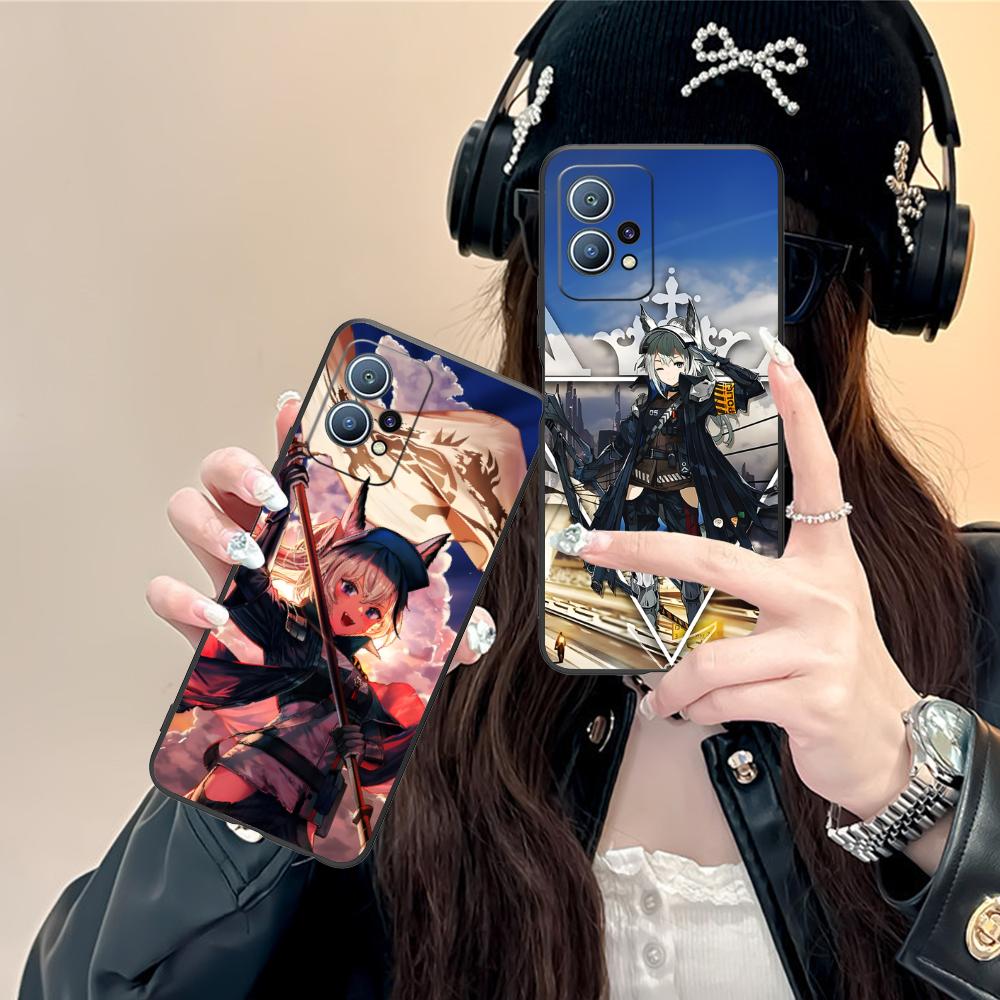 Arknights Grani Matte TPU Mobile Phone Case for Huawei P60 P50 P40 P30 P20 P10 P9 P8 Pro Lite Plus Colorful Printing Cover