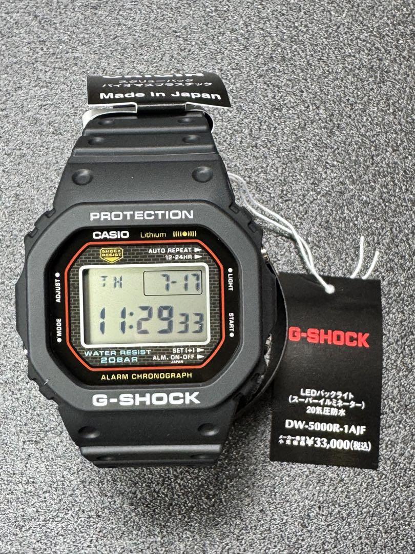 

[USED] DW-5000R-1AJF, a reissue of the original G-SHOCK, genuine domestic product