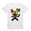 Retro T-shirt Męski Damski Nadruk Graficzny Koszulki Antywojenne Michael Jackson MJ OLODUM T-shirt Letni S-4XL Topy Ropa Hombre