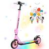 RCB R12 PRO Electric Scooter for Kids 7 Inches, 220W, 25.2V 5.2Ah, 15 Km, 18 Km/h, Adjustable Height, Foldable, Pink