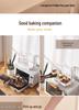 Transparent Dustproof Storage Box with Lid for Bread and Milk Bottles