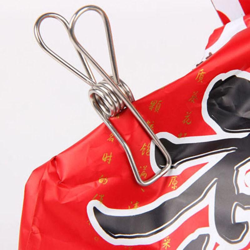 20 Pcs Stainless Steel Clothes Pegs Hanging Pins Clips Laundry Sets Accessaries