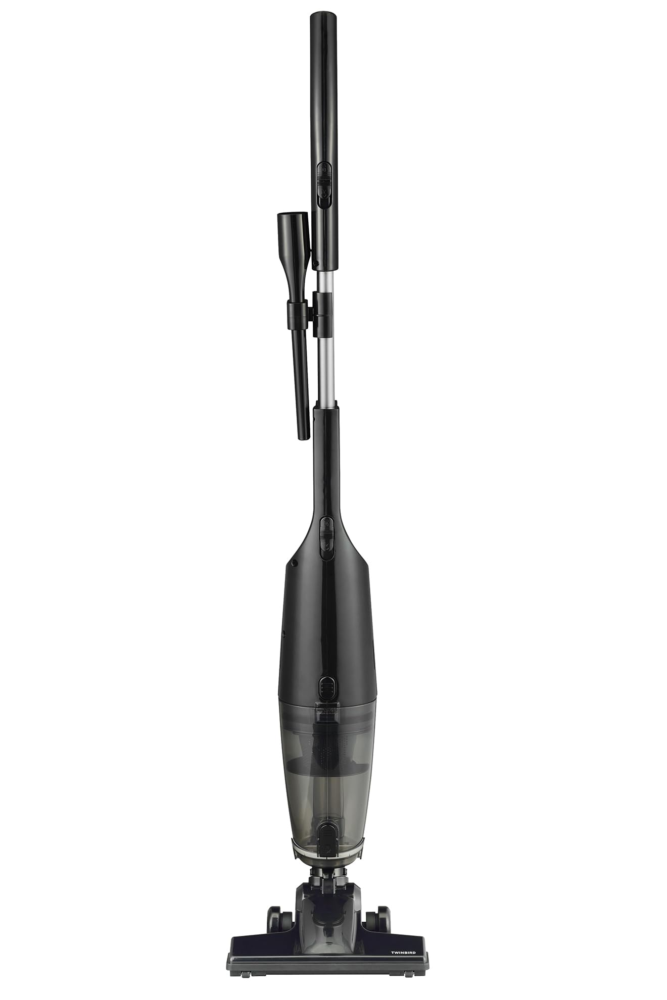 

Twin Bird Tsubame Sanjo Vacuum Cleaner Cyclone Stick Type Cleaner Lightweight 2WAY Free Standing Cyclone Type Handy Powerful Wiper Included Floor чорний