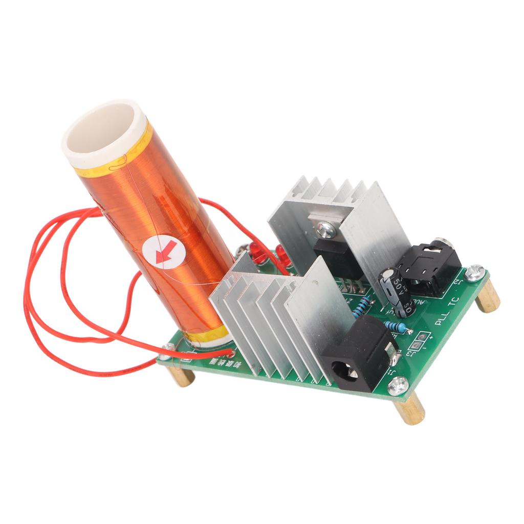 Experiment Electronic DIY Coil Scientific Kit Ion Wreath Music Playback Plasma Wireless Transmission DC 15‑24V