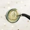 Round Scrapbooking Sealing Wax Brass Sealing Wax Supplies Creative Wax Seal Stamp  Scrapbooking