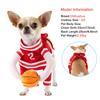 Halloween Basketball Haustierkostüme Verstellbar Lustige Party Welpenbekleidung Sportspieler Cosplay Kleidung Für Kleine Hunde Katzen Chihuahua