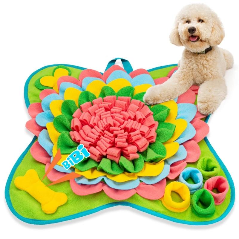 Snuffle Mat Dog Slow Feeder Treats Pad Pet Sniffing Toy Pad Licking Mat Puppy Training Pad Pet Dogs Feeding Supplies