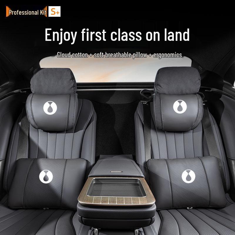 All-Season Lumbar Support Cushion & Headrest for BYD Denza Cars