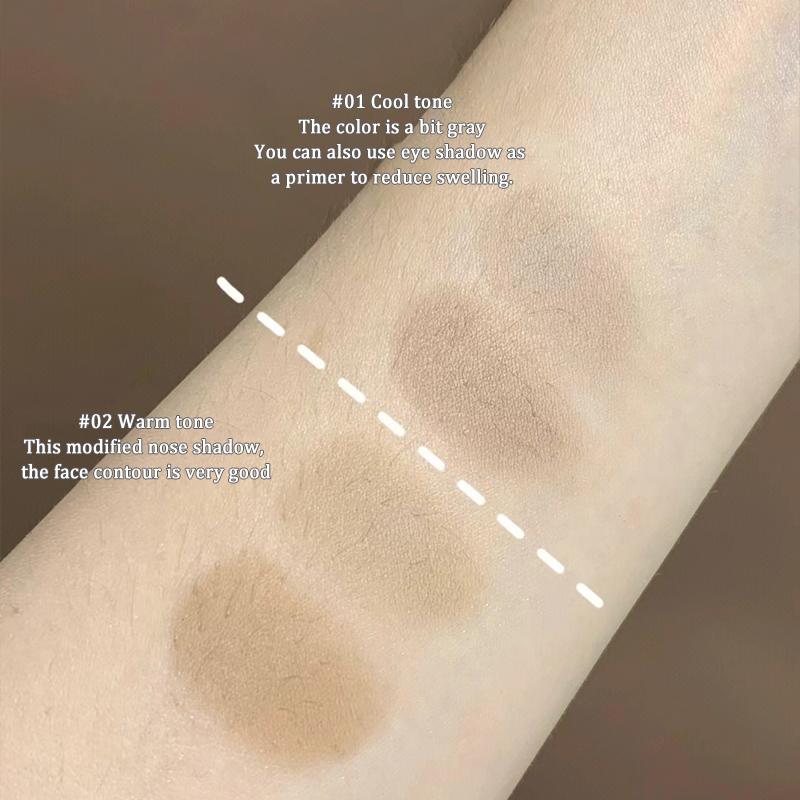 Vierfarbige Highlighter-Konturpalette, Illuminator, Make-up, 3D-Bronzer, mattes Konturpulver, Rose Blush, Hochglanzpalette, Kosmetik