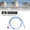 Stainless Steel PT100 Temperature Sensor PTFE Wire Thermistor Probe  Liquid Temperature Measurement
