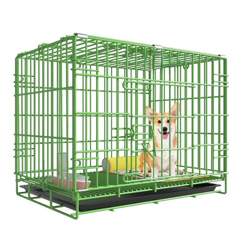 Bold Nano Indoor Pet Cage: Compact Iron Cage for Small Dogs, Transportable and Spacious Bed for Large Dogs