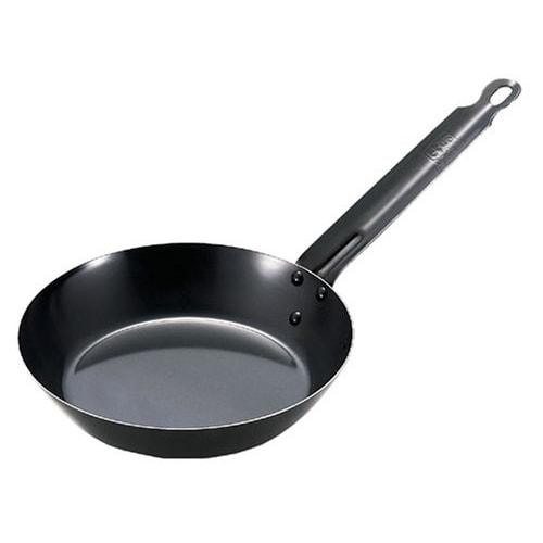 Kobo Aizawa Iron Frying Pan, Black Pepper, 16cm, 70370