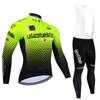 Tour De Giro Cycling Jersey Set Riding Long Sleeves Cycling Bib Set Bicycle Clothing Spring MBT Breathable Bike Clothes