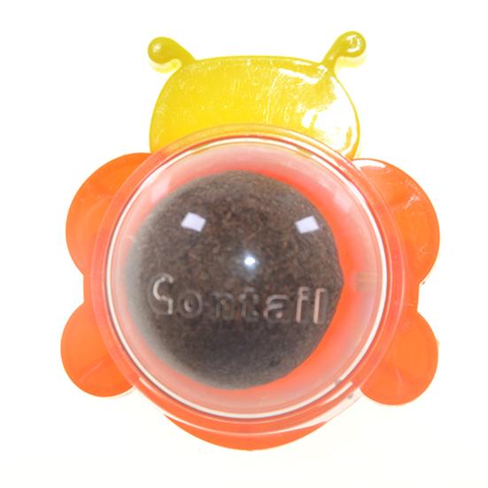 Moisture Proof Cat Chew Toy Stick Anywhere Eco-friendly Kitty Playing Chewing Catnip Ball