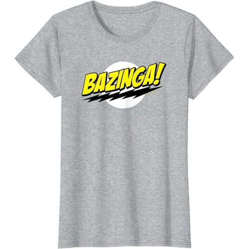 The Big Bang Theory Womens/Ladies Bazinga T-Shirt