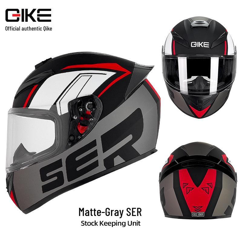 Riding K Unisex Bluetooth Motorcycle Helmet - Full Face, Winter & All-Season Safety for Electric Vehicles