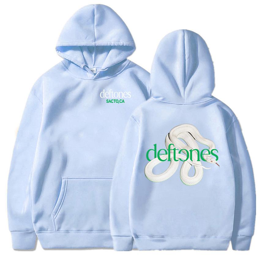 Deftones Private Music Hettegensere 2025 Album Grafisk Trykk Sweatshirts Høst Fleece Langermet Herreklær Unisex
