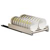 Kitchen Pull-out Dish Storage Rack Cabinet Punch-free Bowl and Dishes Storage Basket Drawer-style Bowl Rack Plate Drain Shelf