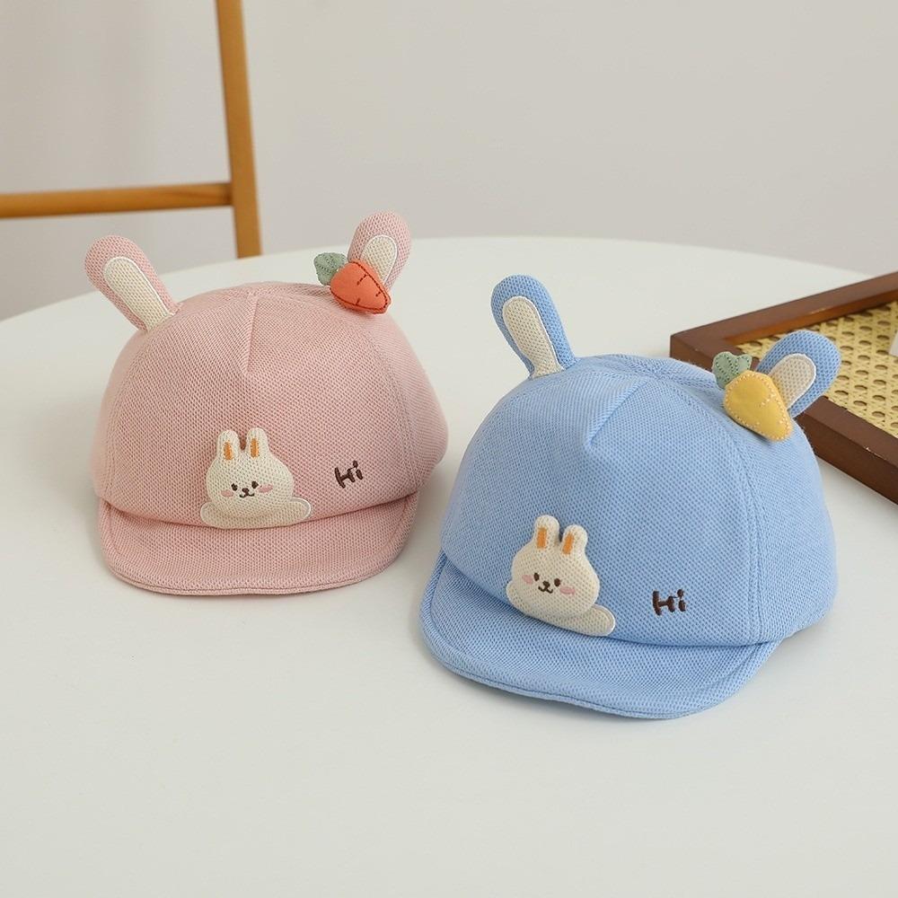 Cartoon Rabbit Ears Cartoon Peaked Hat Soft Brim Sun Hat Cute Sunshade Visors  Boys Girls Kids