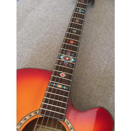 Jockomo Native American Ethnic (TR) Guitar Position Mark Inlay Stickers