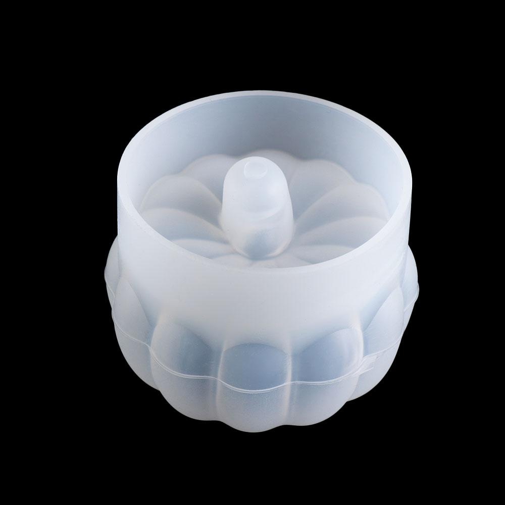Soap Mold Silicone Pumpkin Candle Mold Smooth white Pumpkin Mould 3D Pumpkin Soap Mold Candle Making