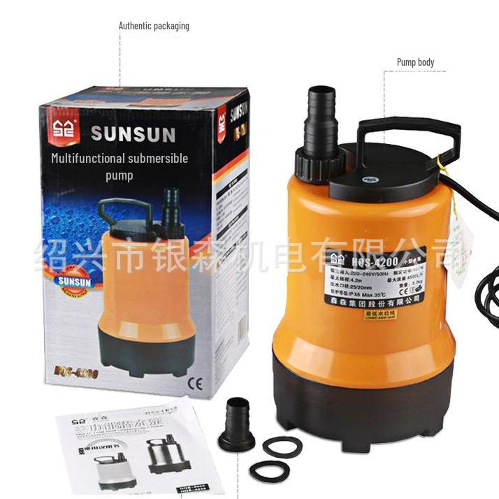 Sensen HQS-4000 Pompe Submersible pour Aquarium & HQS-4200 Pompe à Eau Magnétique pour Bassin à Fruits de Mer
