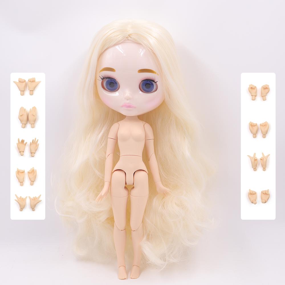 Bambola Blyth ICY DBS Corpo Articolato 1/6 30CM Giocattoli BJD Viso Naturale Lucido con Mani Extra AB Bambole Moda DIY regalo ragazza