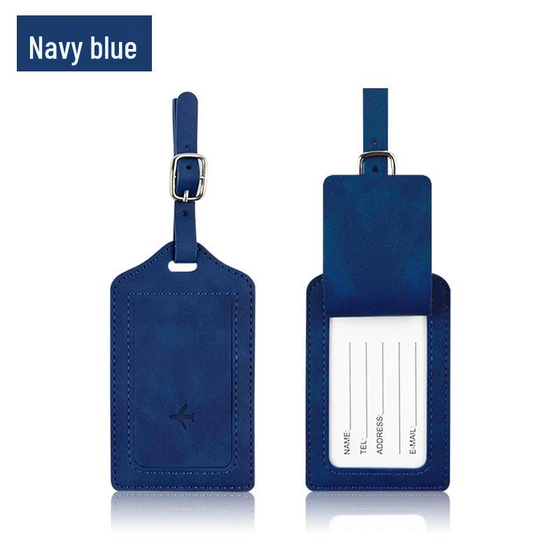 Multi-Color Luggage Tag & Anti-Magnetic Passport Holder Set