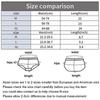3Pcs/Set Solid Color Women Cotton Panties Mid Waist Women Briefs Lingerie  Sports Lingerie Use