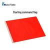 Red Fabric Track and Field Referee Flag CN Plug (adapter Included)
