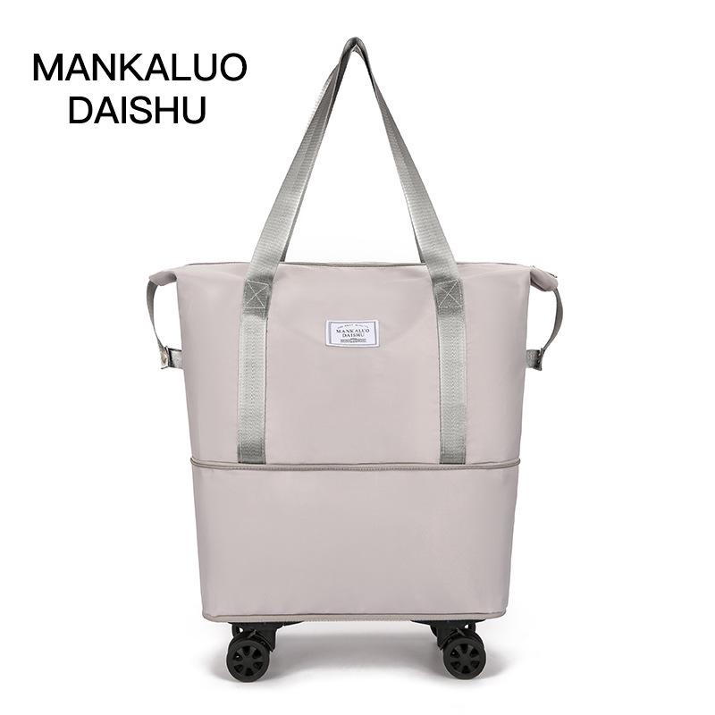 Extra Large Travel Bag with Trolley Sleeve – Oxford Cloth Maternity & Business Bag for Short Trips