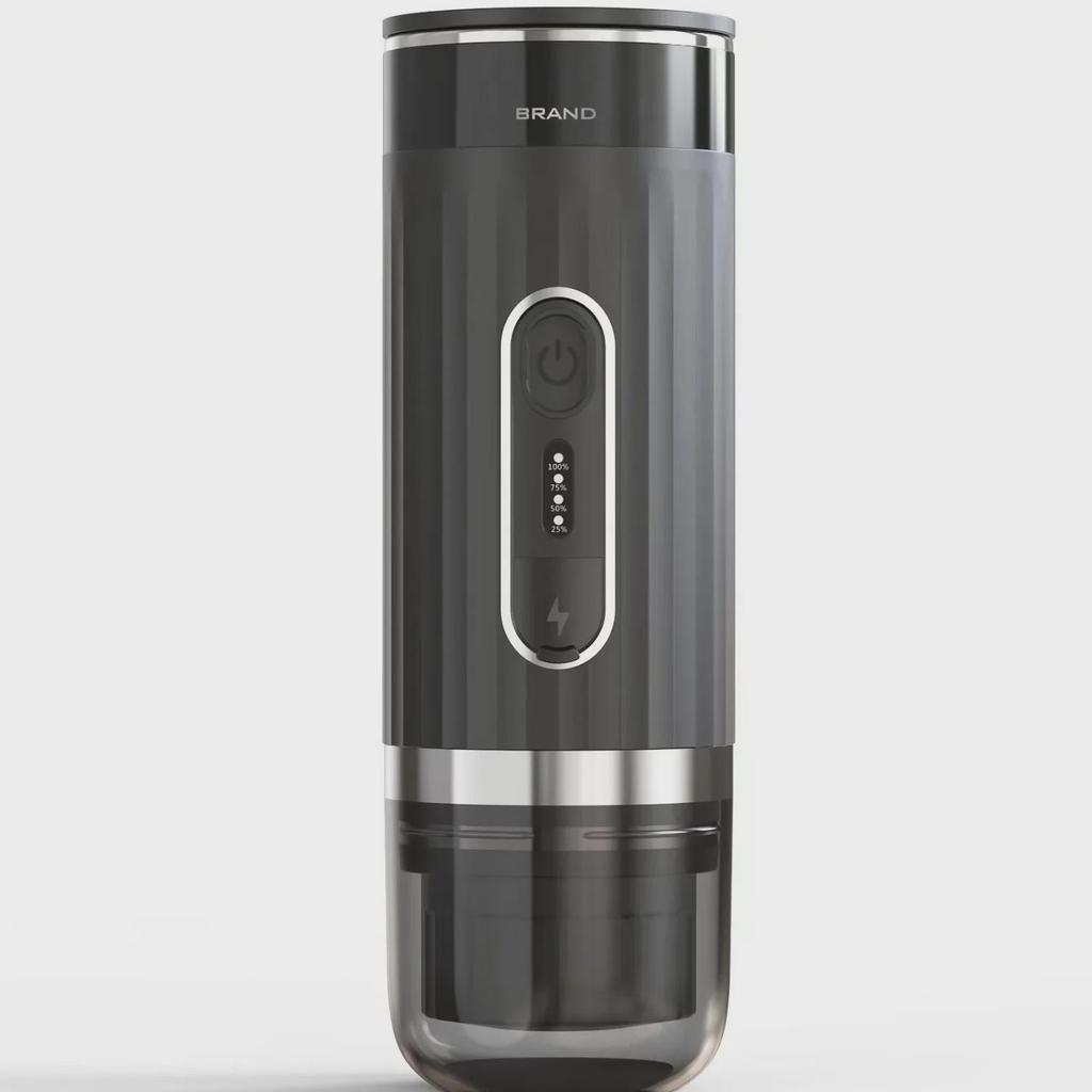 Přenosný bezdrátový kávovar na espresso: Systém 3 v 1 italská automatická kapsle a kávový prášek