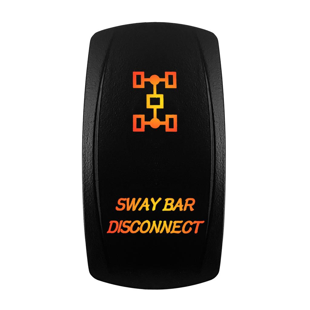 12V-24V Orange Led Rocker Switch Waterproof 20A Amber Light SPST DPDT Toggle Key for Car Boat ATV Camper Motorhome Auto Machine Switches4