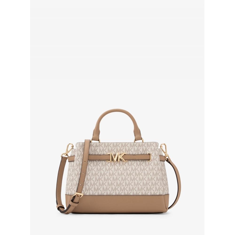 

МАЛЕНЬКАЯ СУМКА MICHAEL KORS REED С ЦЕНТРАЛЬНОЙ МОЛНИЕЙ MK SIGNATURE 35S3G6RS1B251 CAMEL MULTI