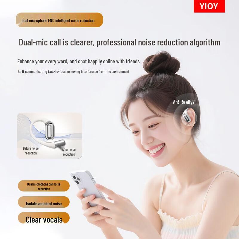 YIOY M6spro Open-Ear Bluetooth Sports Headset