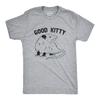 Mens Good Kitty T Shirt Funny Cute Opossum Kitten Joke Tee for Guys