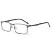 Stainless Steel Men Business Reading Glasses for Reader Mens Presbyopia Optical Eyeglasses +1.0 1.5 2.0 2.5 3.0 3.5 4.0