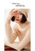 Autumn/Winter Women's Fashionable Cashmere High Neck Long Sleeve Pullover - Skin-Friendly & Warm Base Layer Casual Top