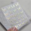 1PCS French Jelly Nail Stickers Dreamy Bubble Meteor Butterfly Star Moon Self Adhesive Stickers For Nail DIY Nail Art Decoration