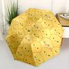 1pc Chicks Pattern Auto Open/close, All-Season Portable Folding Umbrella for Women & Men, Travel, Everyday, Formal Events - Compact Luxury Parasol, Ou