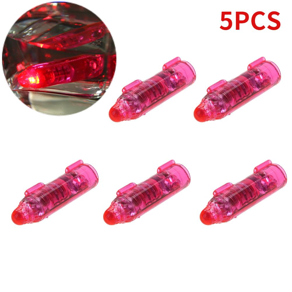 5/10pcs Deep Drop Underwater Flash Light Bait Deep Fish Attracting Indicator Lure LED Fishing Light Squid Bait Hard Lures