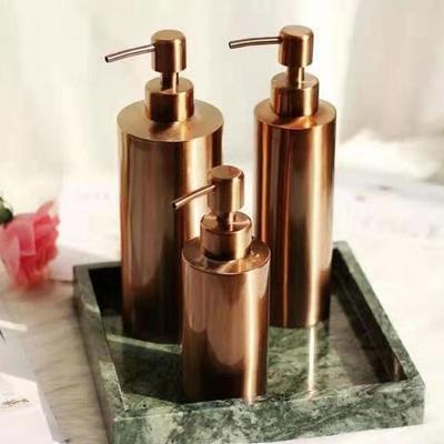 Stainless Steel Soap Dispenser Metal Pump Lotion Pump Hand Lotion Bottle Gel Bottle  Bathroom