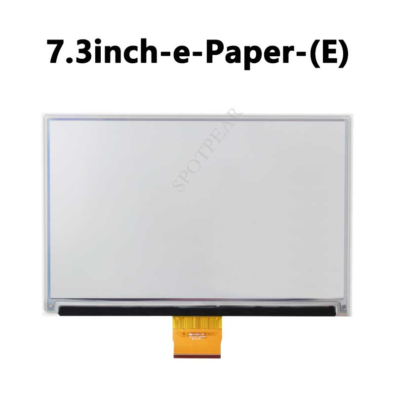7.3inch ePaper HAT (E) 6 Color SPI E-Ink Display 800×480 For Arduino / Raspberry Pi / Jetson / STM32