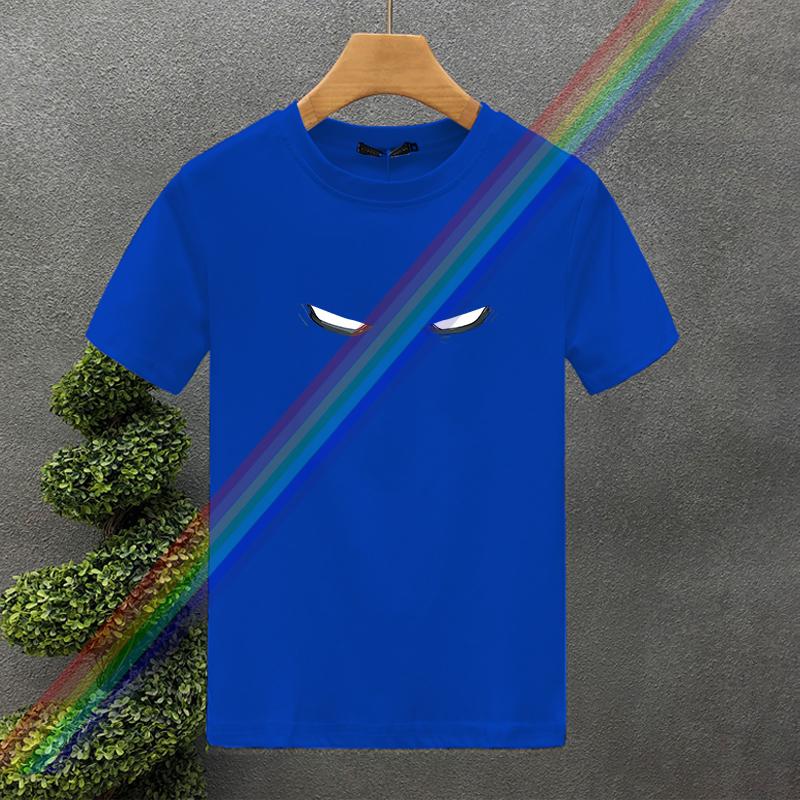 New Luxury Brand High Quality 100% Cotton Printing Couple Tees Summer Harajuku For Men/Women Short Sleeve T-shirt Asian Size