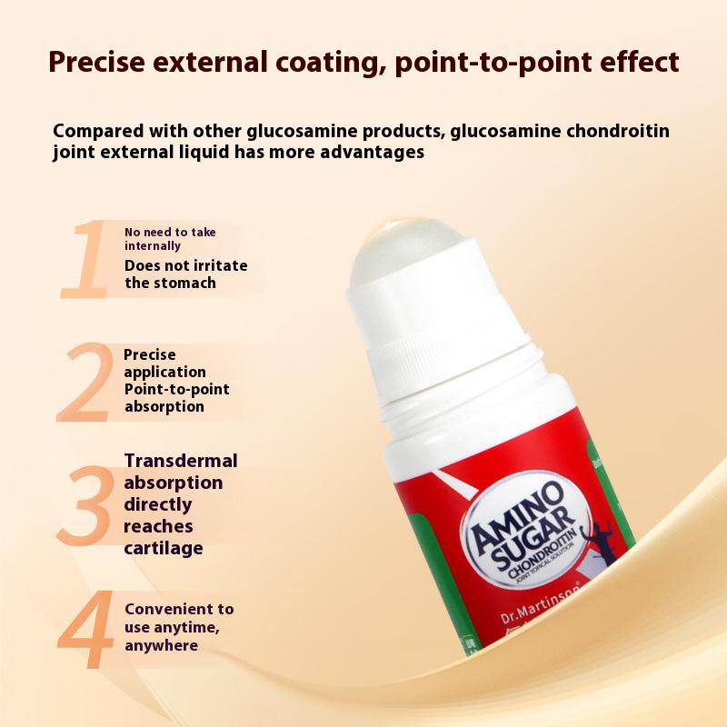 Moxa Liquid 50ml Roller Ball Full Body Massage Heating & Bone Penetrating Liquid