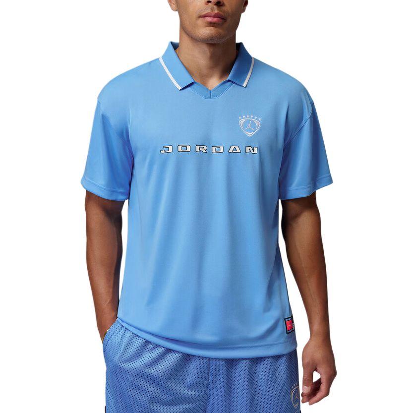 

Jordan V-Neck Sports Casual Pullover Short Sleeve T-Shirt Men Tops IM8999-412 S