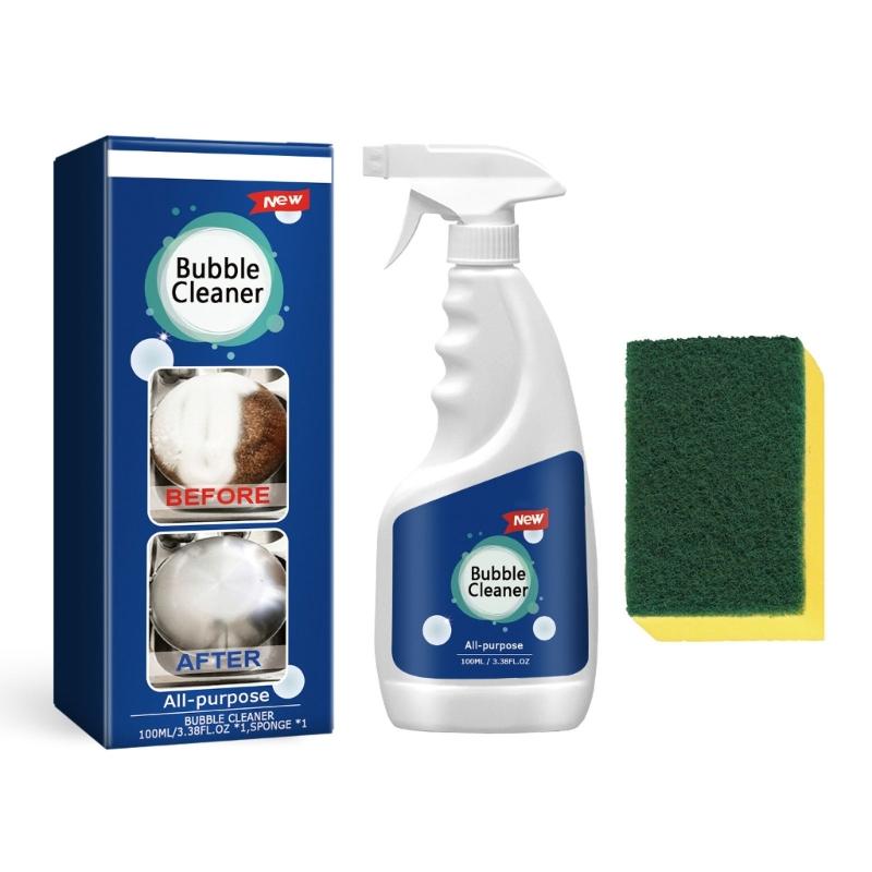 Kitchen Oil Cleaner for Household Bubble Cleaner Home Kitchen Cleaning Foam Spray Housework Multiuse Cleaner 100ml/150ml