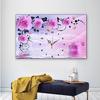 Rose Flowers and Real Clock 5D Full Diamond Painting Embroidery DIY Craft Home Decor Wall Painting Home Entertainment